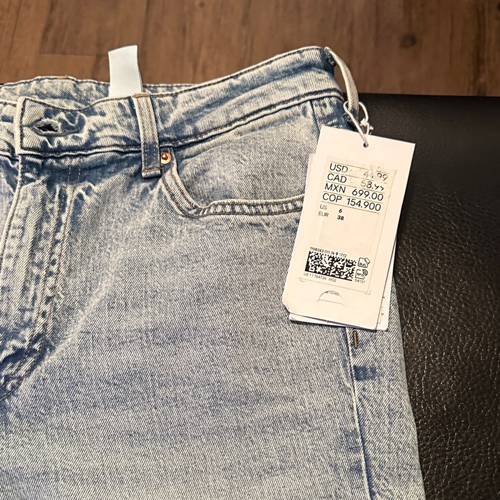 H&M Light Blue Denim Pants